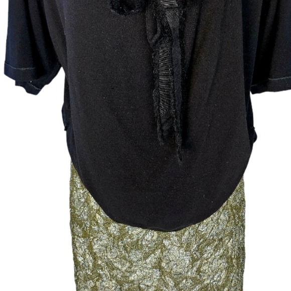 J.Crew Jacquard Metallic Floral Crinke Skirt - Picture 8 of 8